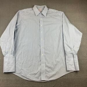 Brooks Brothers 346 Striped Button Up Men's 16‎ 1/2-32 French Cuffs